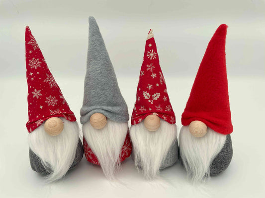 gnomes in 4 colour options