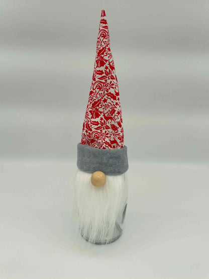 red with grey trip bottle topper